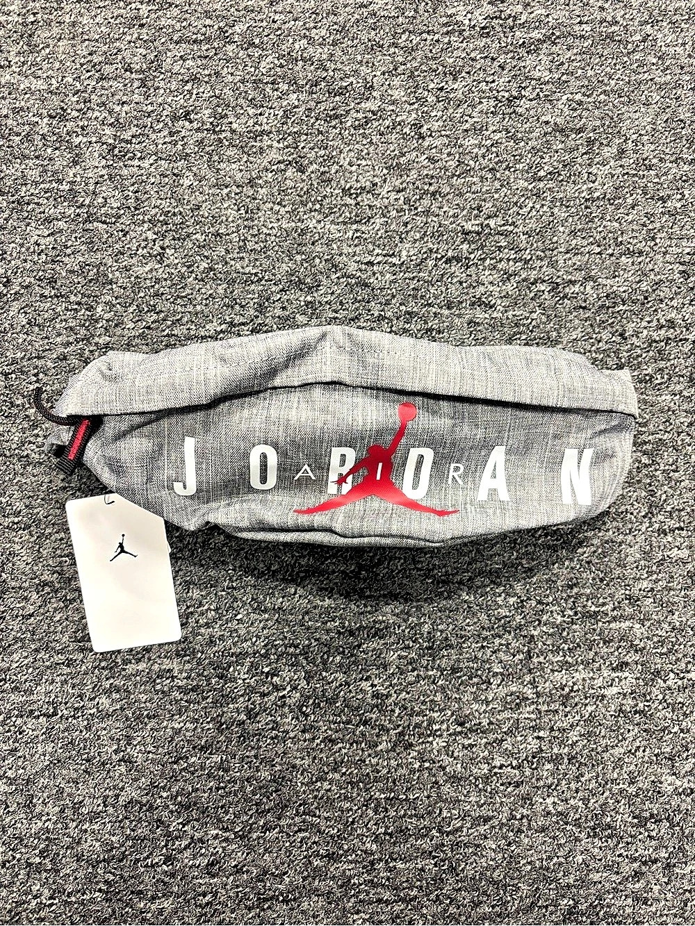 Jordan Air Waistpack / Crossbody Bag Gray & Black Belt Bag